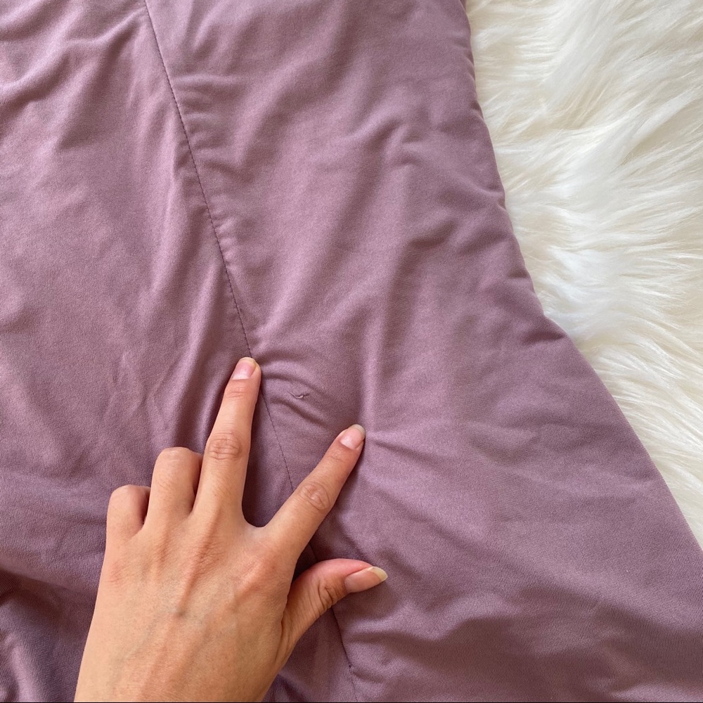 Fashion Nova Lavender Bodycon Midi Dress - Picture 9 of 10